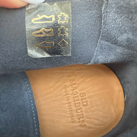 Sid Mashburn Men's Navy Suede Chukka Boots